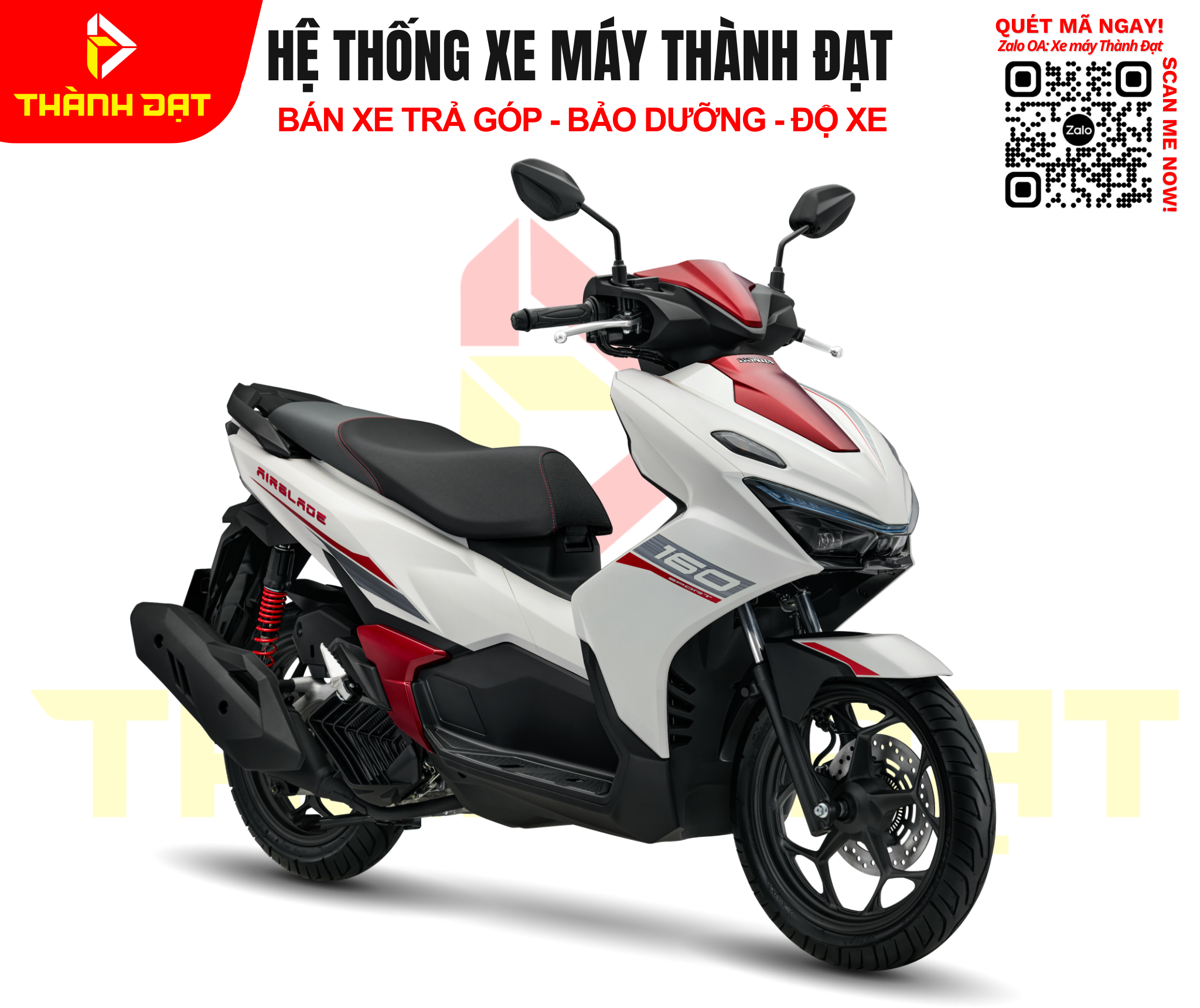 TVS Dazz 110 trắng hồng